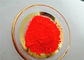 UV Fluorescent Pigment Powder Orange Yellow Good Dispersibility For Pp And Pvc supplier
