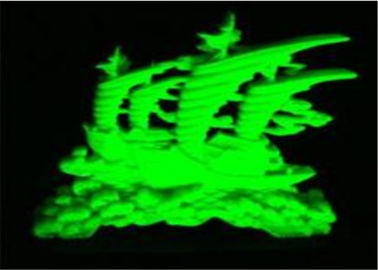 Yellow Green Phosphorescent Pigment Powder PHP511-63 For Wall Painting supplier